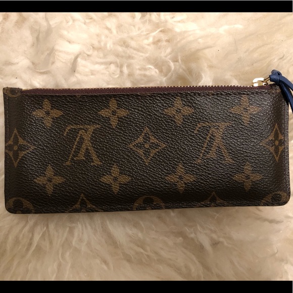 Louis Vuitton Pochette Felicie Zippered Insert Monogram Brown Recluse Paul Smith